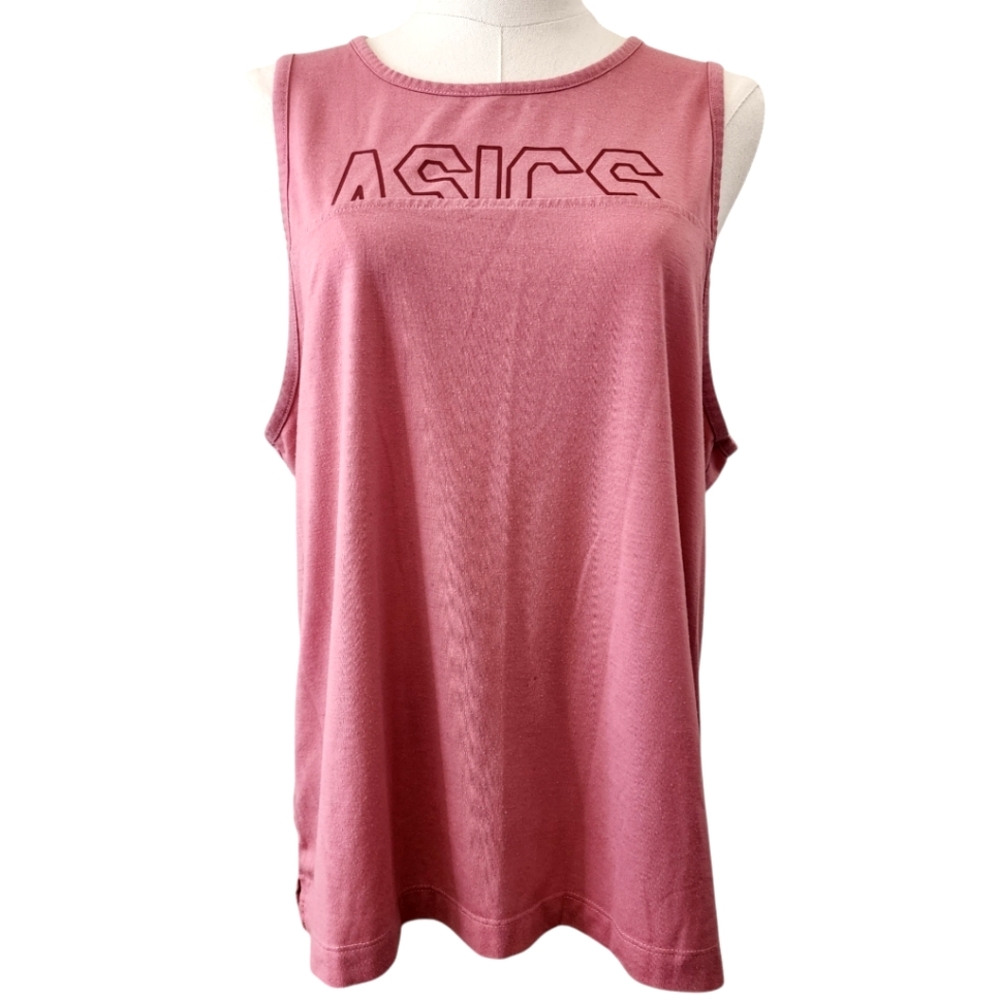 Coral Asics fitness top. Large.